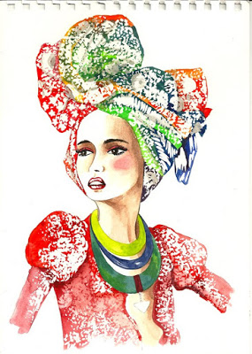 Concurso de ilustración de moda, Marie Claire