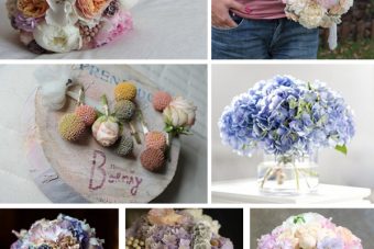 Papelería floral para boda